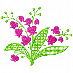 Flowers And Tree Embroidery Design 12 Flowers And Tree Embroidery Design 12